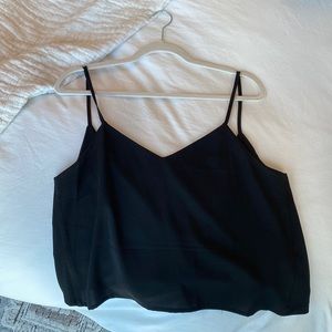 Superdown revolve open back crop top